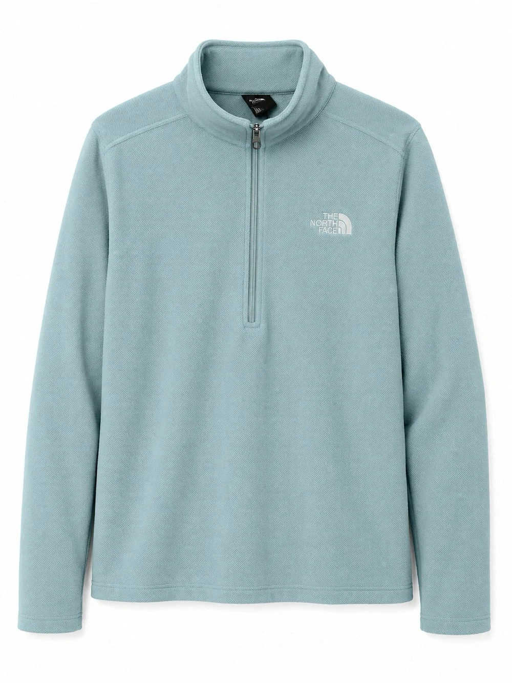 The North Face Textured Cap Rock 1/4 Zip Fleece Men’s M Tourmaline Blue NF0A3YR1